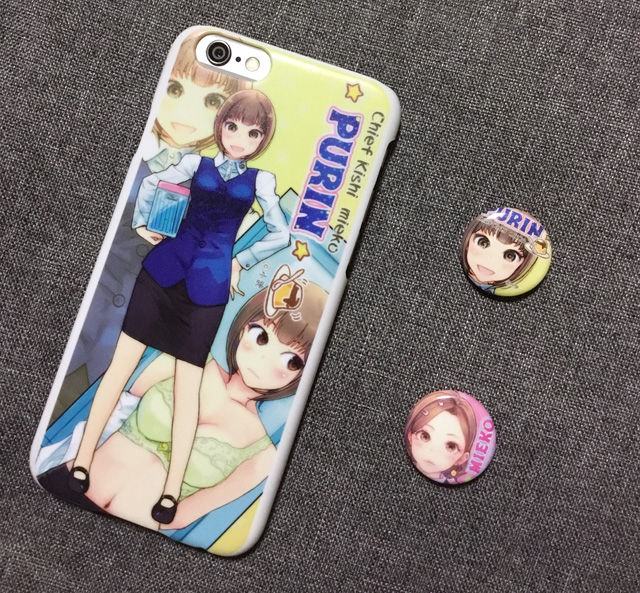 BOOTH小武グッズ販売開始　スマホケースと缶バッジ