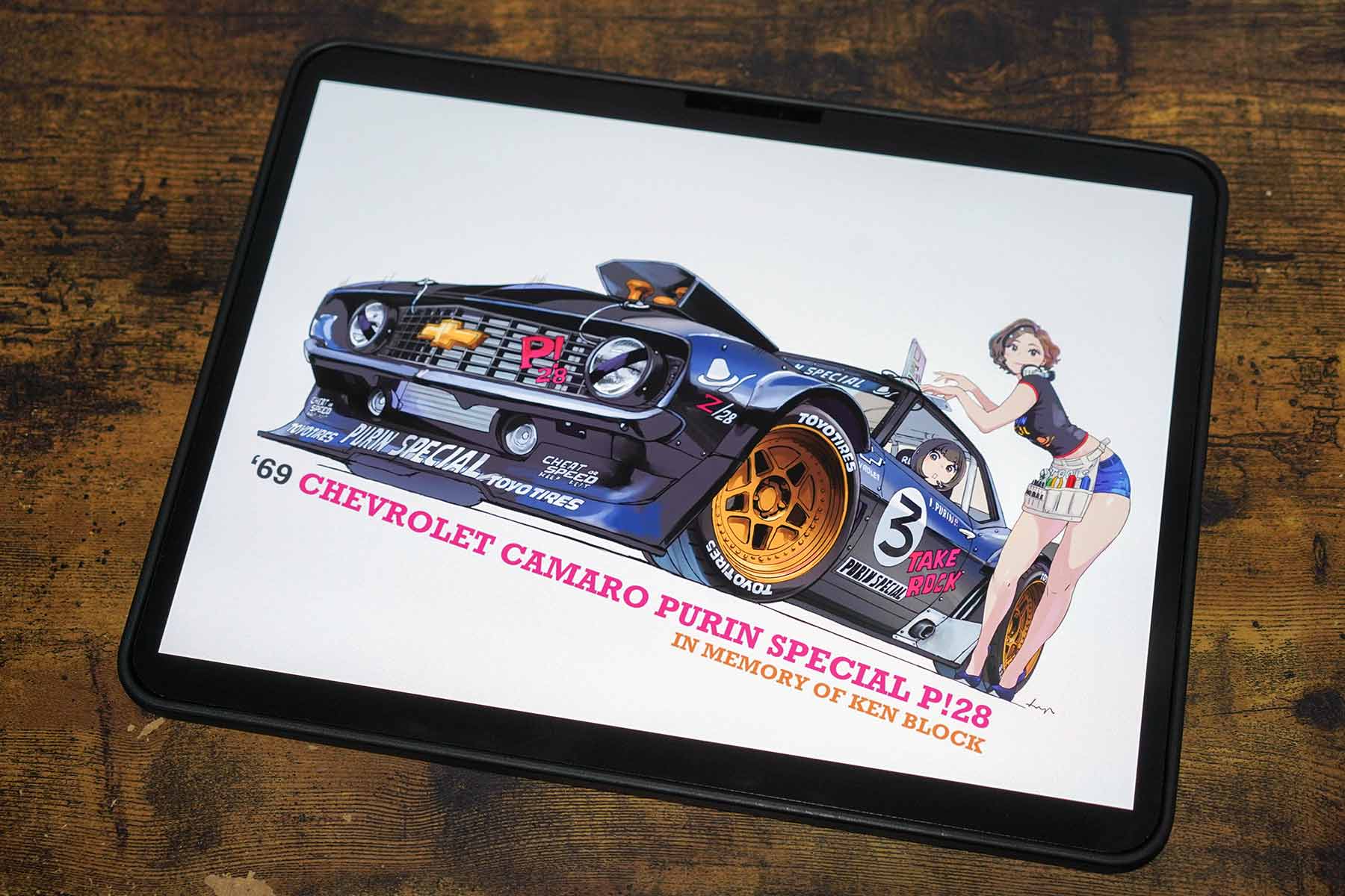 iPad Pro M4 13inch マグネットケース　ハードケースのみの見た目