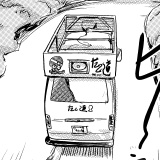 快感チェンジ たこ焼きカー 顔グラフィック