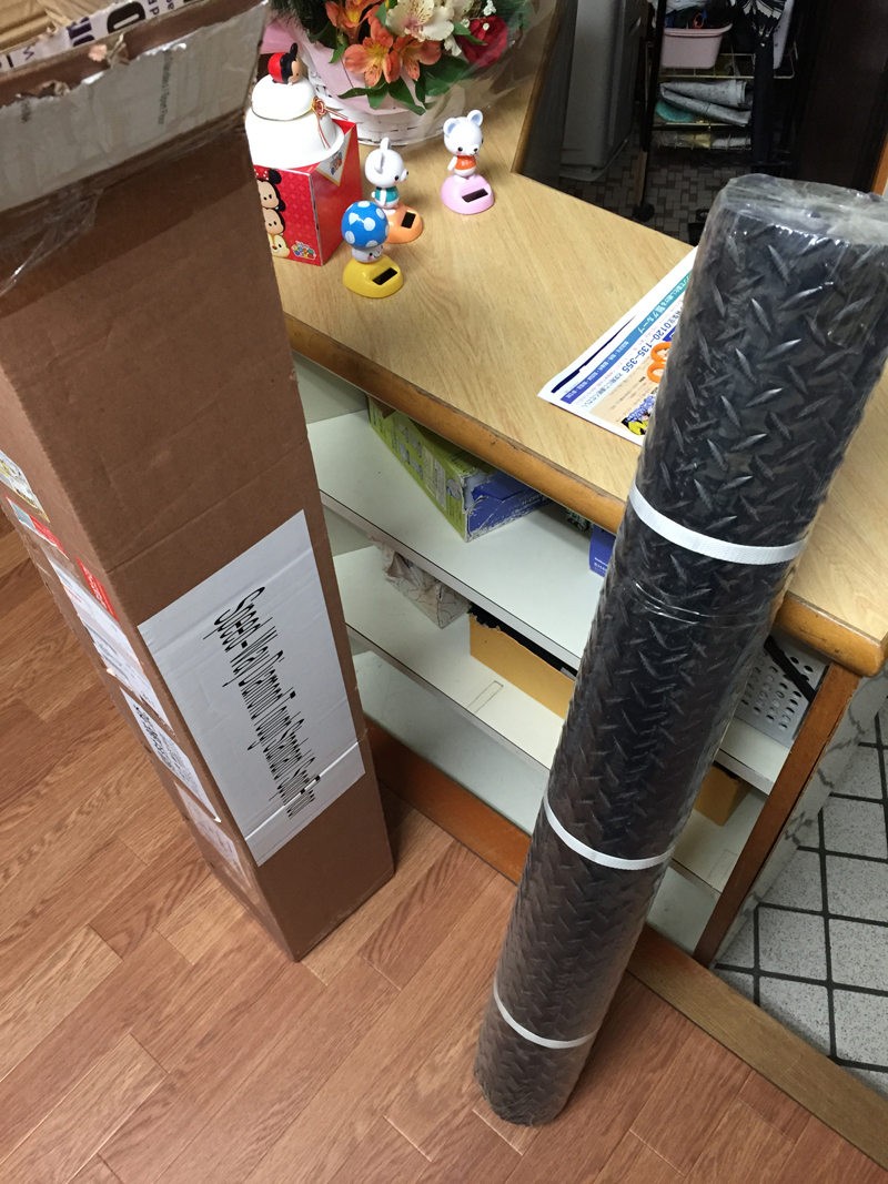 バイクテントゴムマット