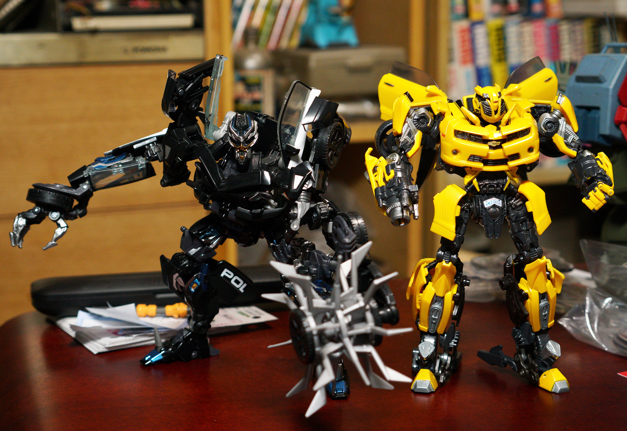 ビーとバリケード