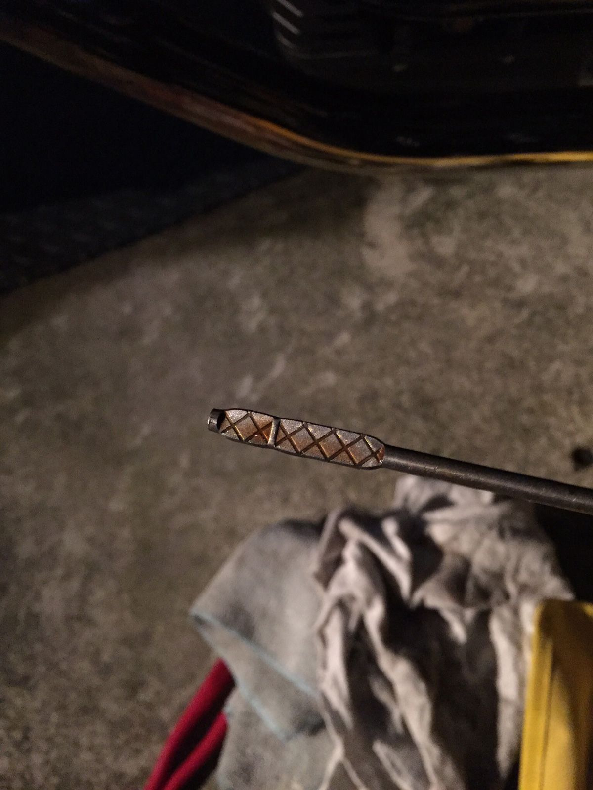 V7　オイル確認