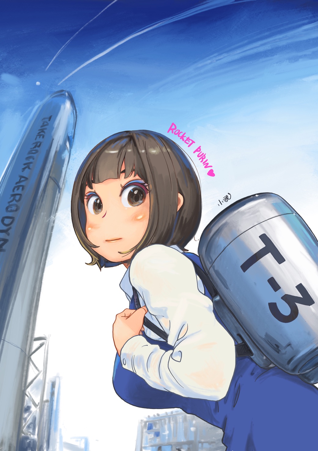 ぷりんフィギュアモデルイラスト2