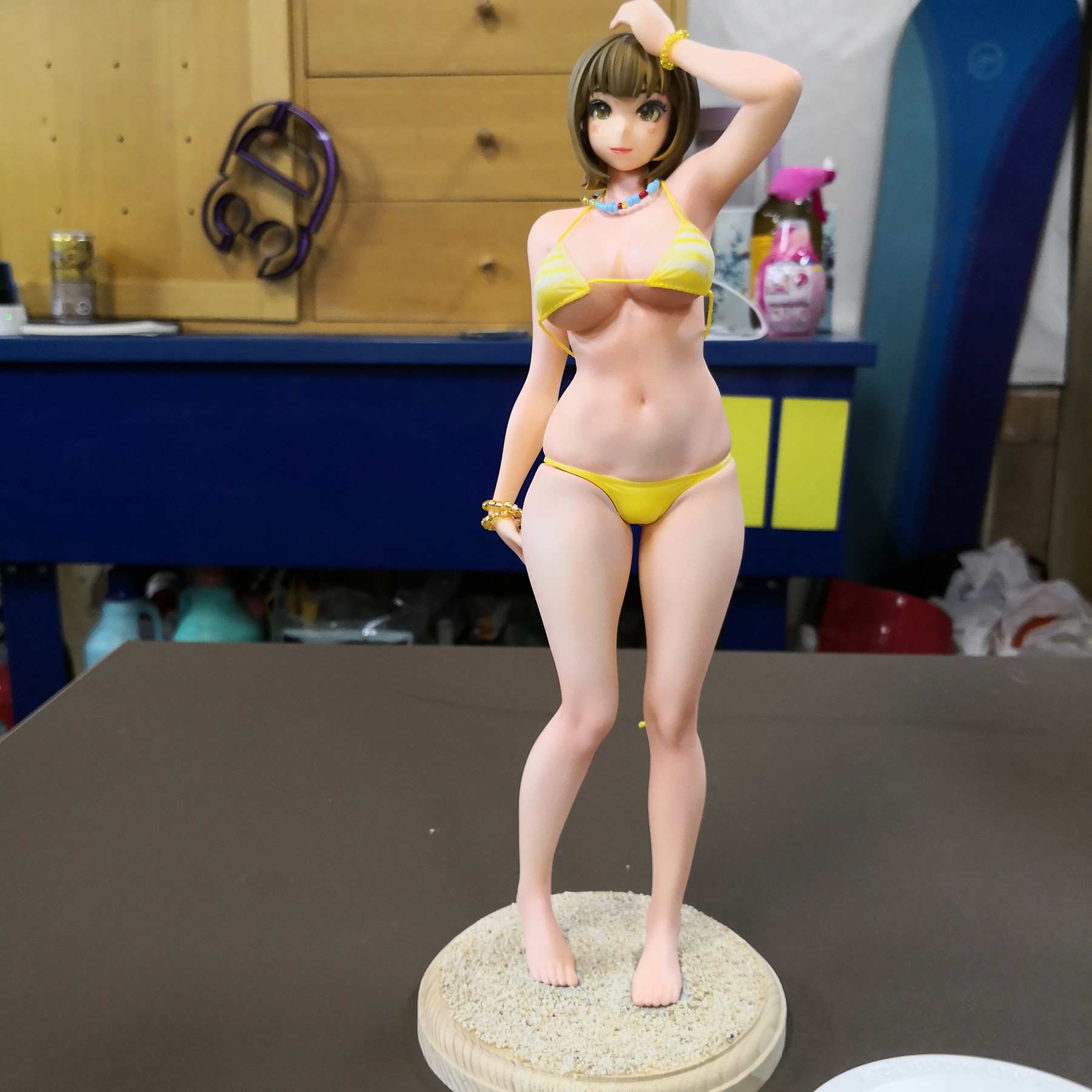 ぷりんガレージキットフィギュア前