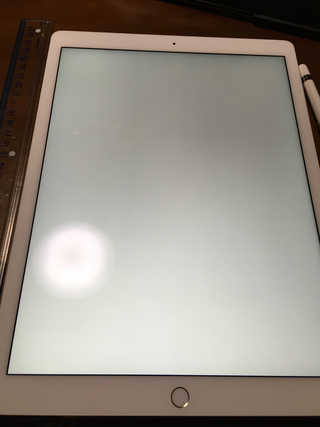iPad pro 12.9 液晶死亡０１