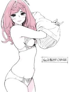 Mayu-san is changing clothes 2024 Winter drawing