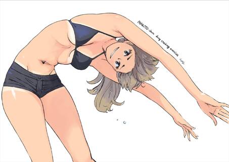 「のびー！」
