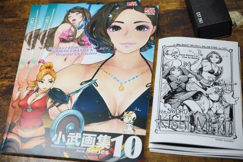 出発まで暇なのでC107新刊を数冊取り出してきた。今回なかなかいい色が出ているのでお楽しみにｯ