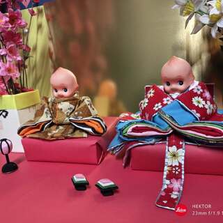 おかん飾り付けシリーズ桃の節句2026年ver. お着物はおかんのフルスクラッチ