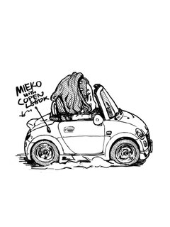 Mieko with Copen L880K