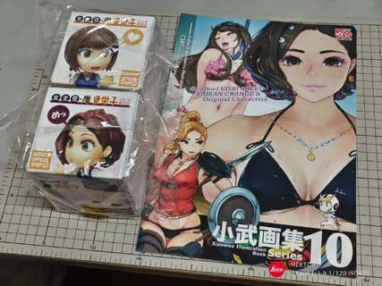 本日のグッズ発送、画集10とデフォルメ見栄子&ぷりんガレージキットの豪華セット出動ｯ
紙と模型両方でお楽しみにくださいませ