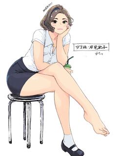 新刊セット用アクスタにしようかと描いた脚組み見栄子主任
だったけど微妙にアクスタにしにくいデザイン