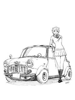 「真琴ちゃんとミニ」